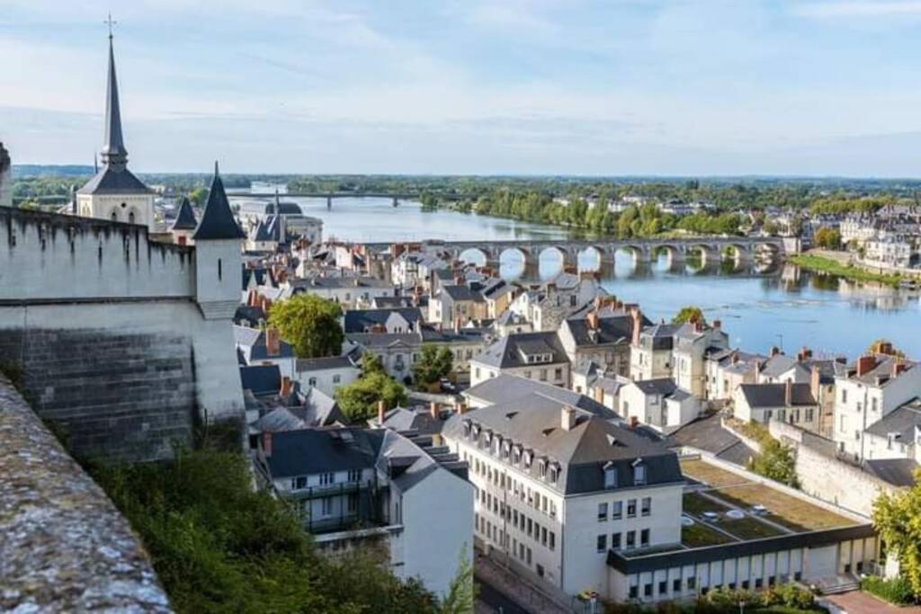 L'Escapade : Maison Centre-Ville Avec Cour Saumur Dış mekan fotoğraf