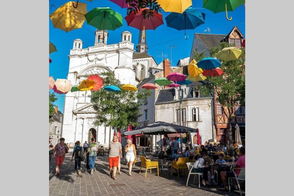 L'Escapade : Maison Centre-Ville Avec Cour Saumur Dış mekan fotoğraf